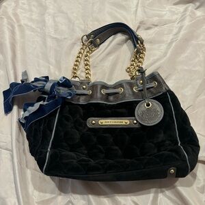 Black/Grey/Blue Juicy Couture Daydreamer Purse